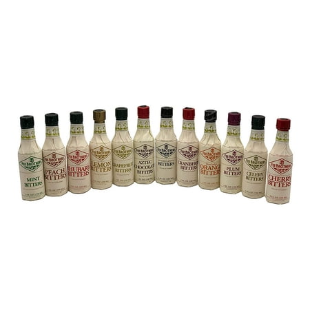 Fee Brothers Bar Cocktail Bitters Complete Set - 12 Bottles