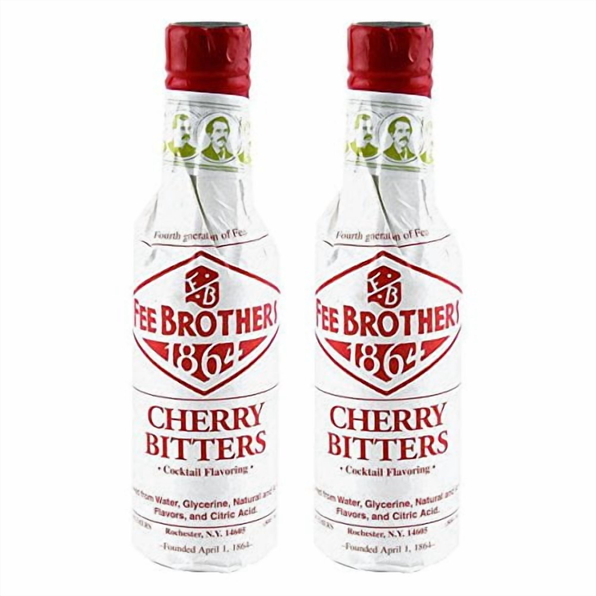 Fee Brothers Cherry Cocktail Bitters - 5 oz - 2 Pack