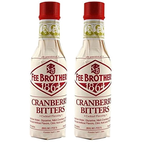 Fee Brothers Cranberry Bitters - 5 oz - 2 Pack