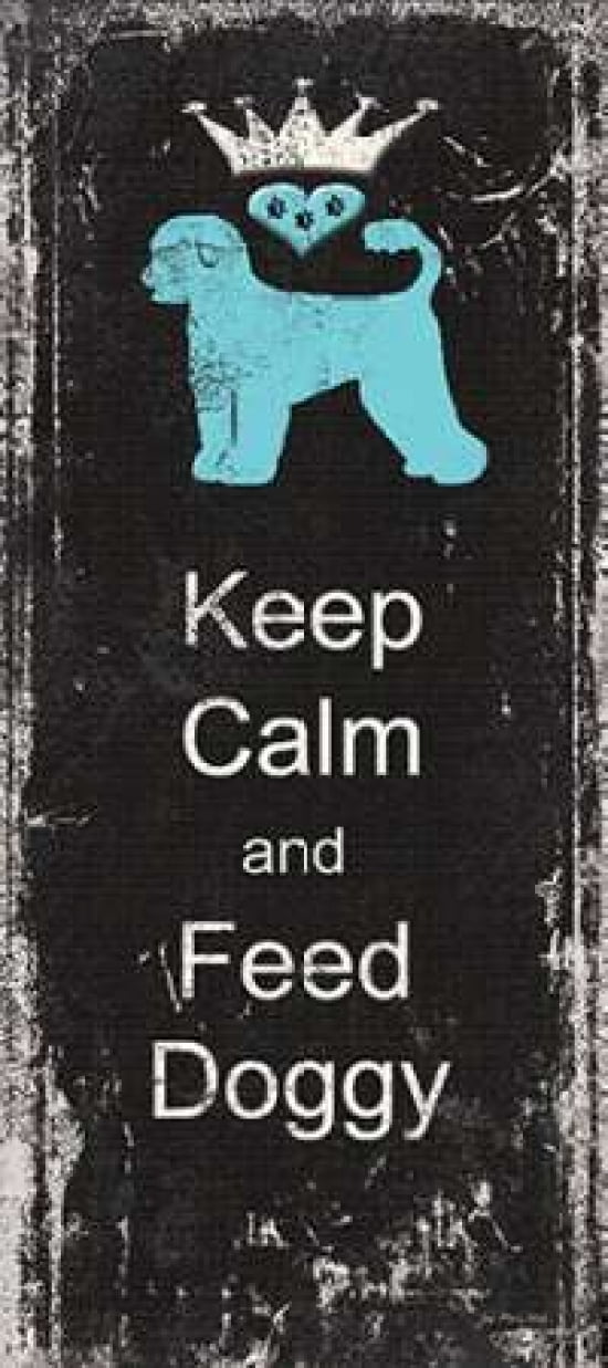 Feed Dog Canvas Art - Jo Moulton (10 x 20)