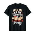 Feed Me Crab Rangoon Crab Puffs Seafood Chinese Food TShirt2XL