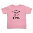 thumbnail image 1 of Feed Me Tacos & Tell Me I'm Pretty Cute Toddler T-Shirts for Boys Girls (Pink, 4T), 1 of 5