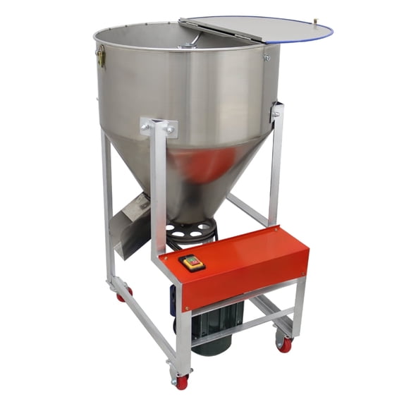Feed Mixer Granular Plastic Mixer Stainless Steel Feed Mixer Vertical Dry Mixing Machine 110V