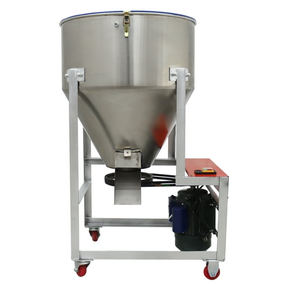 Feed Mixer Granular Plastic Powder Mixer Blender Mixing Machine 165lbs Food Grade