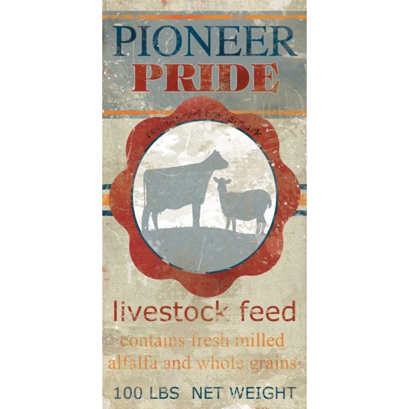 Feed Sack I Poster Print by Carol Robinson