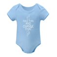 thumbnail image 1 of Feed This And Change This - Baby Clothes - Funny Newborn Bodysuit Outfits for Boys And Girls Sky Blue-style 12months, 1 of 7