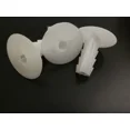 thumbnail image 1 of Feed Through Bushing Grommet Wall Plate For Coaxial Speaker Cable Wires 3 Pack, 1 of 5