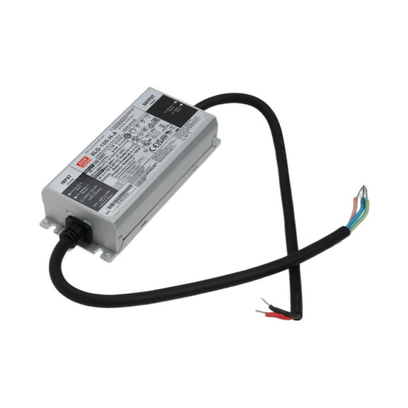 Feedannce 100W LED Driver, 2100mA Adjustable, IP67, for LED Lighting, MEAN WELL XLG-100-H-A