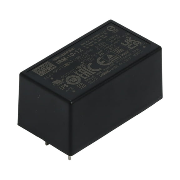 Feedannce 12V 0.85A 10W AC-DC PCB Mount Power Supply for Automation MEAN WELL IRM-10-12