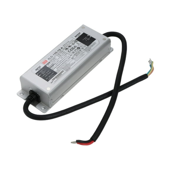 Feedannce 150W 12V 12.5A LED Driver, IP67, Constant Power, for Lighting, MEAN WELL XLG-150-12-A