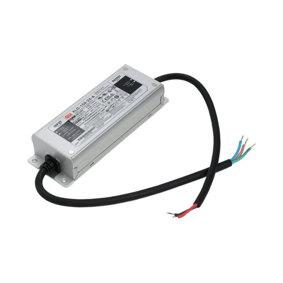 Feedannce 150W 24V 6.25A LED Driver, IP67, Constant Power, for Lighting, MEAN WELL XLG-150-24-A