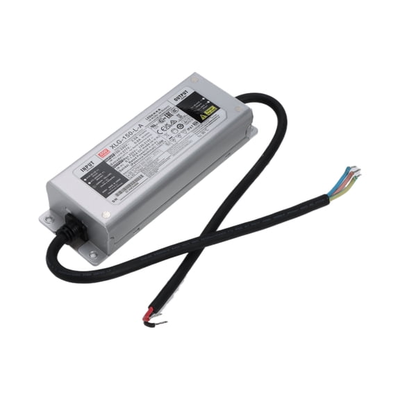Feedannce 150W 700mA LED Driver, IP67, 120-214V, Constant Power, for Lighting, MEAN WELL XLG-150-L-A