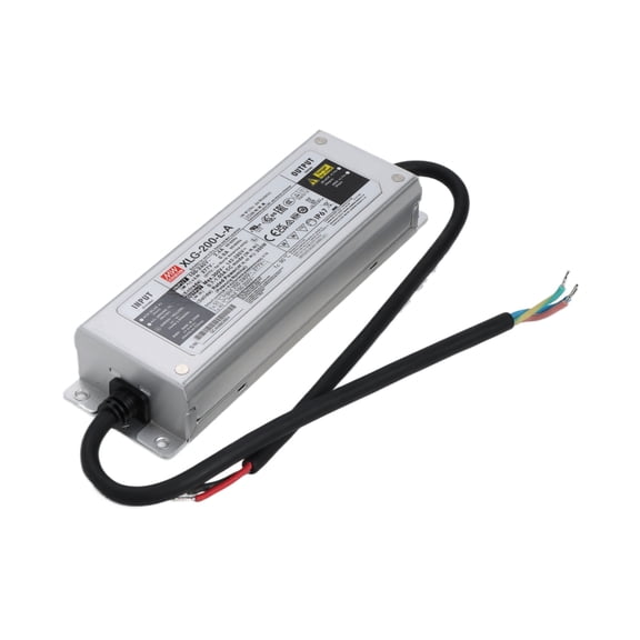 Feedannce 200W 700mA LED Driver, Adjustable, IP67 for Landscape Lighting, MEAN WELL XLG-200-L-A