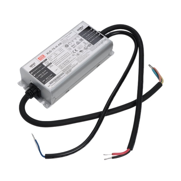 Feedannce 27-56V 1.4A LED Driver, 3-in-1 Dimming, IP67 for High Bay Lighting, MEAN WELL XLG-75-H-AB