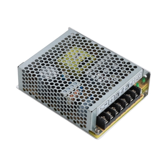 Feedannce 5V/12V 66W Dual Output Switching Power Supply - Compact Design, MEAN WELL RD-65A