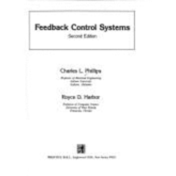 Pre-Owned Feedback Control Systems (Hardcover) 0133134466 9780133134469