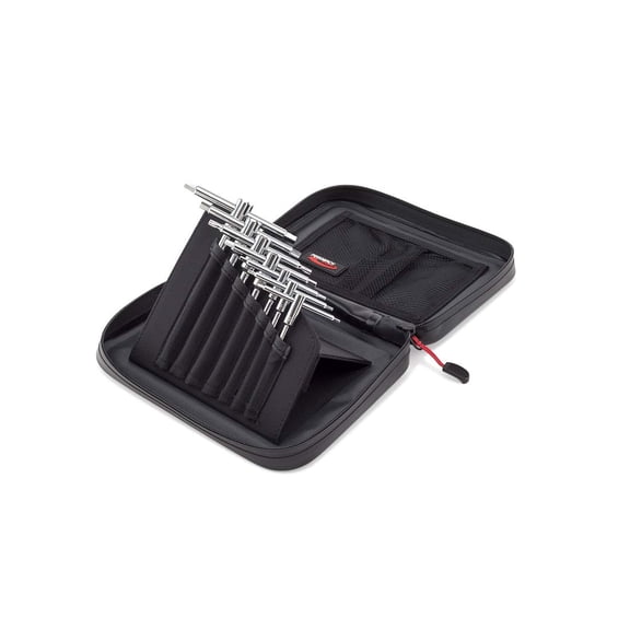 Feedback Sports T-Handle Allen Wrench and Torx Set with Black TPU Travel Case