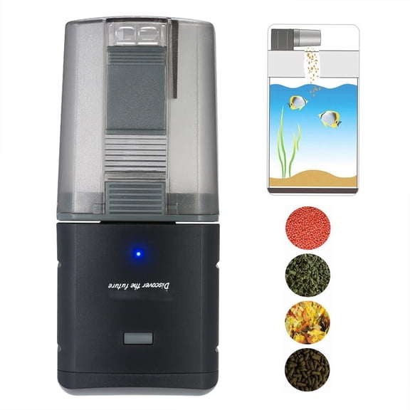 Feeder,Dispenser Adjustable Outlet Fish Dispenser Adjustable Outlet App Fish Dispenser Adjustable Feeder Fish Outlet App Voice Fish Feeder App Voice Compatible Al Iuppa Dsfen