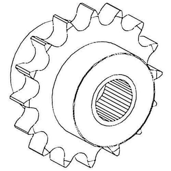 Feeder Reverser Idler Sprocket fits Case IH 1640 1644 1660 1666 1680 1688 2388 1321531C93