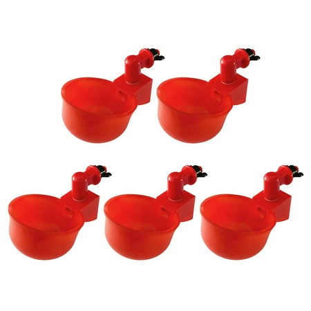 Feeder for Chicken Farm 5Pcs Chicken Feeder for Hen Quail