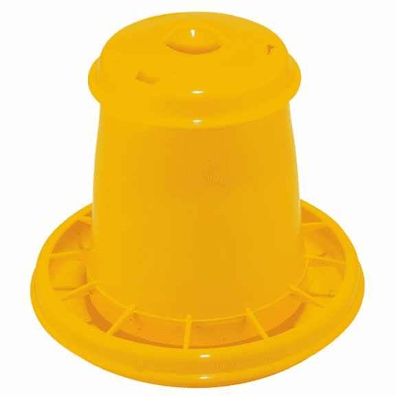 Feeder for poultry, plastic