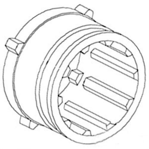 Feederhouse Reverser Gearbox Shifter Collar fits John Deere 6620 6622 7720 8820 9400 9410 9450 9500 9501 9510 9550 9560 9600 9610 9650 9750 H132328