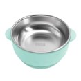 thumbnail image 1 of Feeding Bowl Stainless Steel Double Layer Rice Bowl with Suction Base BPA-Free Soup Bowl Double Handle Food Containers, 1 of 8