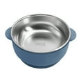 thumbnail image 1 of Feeding Bowl Stainless Steel Double Layer Rice Bowl with Suction Base BPA-Free Soup Bowl Double Handle Food Containers, 1 of 8