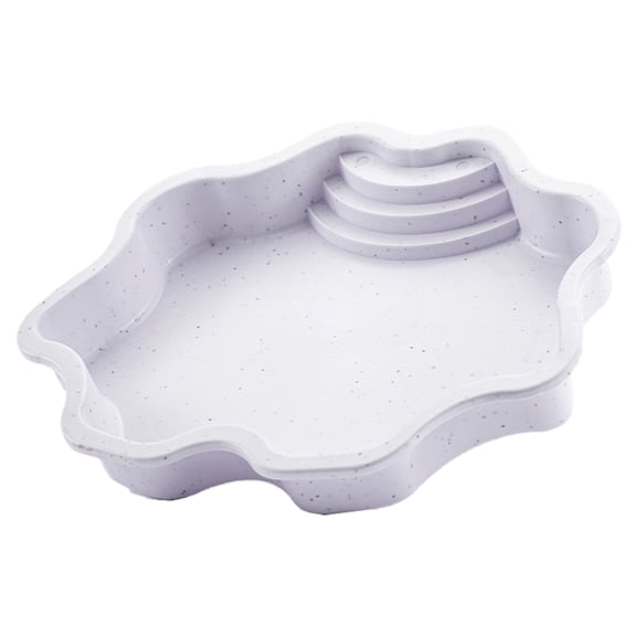 Feeding Dish Water Bowl Tortoises Bathing Pool Turtles Bath Amphibians Accessories for Pet Turtles and Lizards