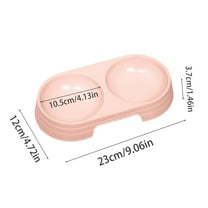 Feeding Dispenser Pet Cat Dog Puppy Water Food Dish Bowl Feeder,Easy To Clean, Durable Bowl, Suitable For Food And Water Stainless Steel Dog Bowls with Stand Dog Water Bowls Tall Dog Bowls Small Size