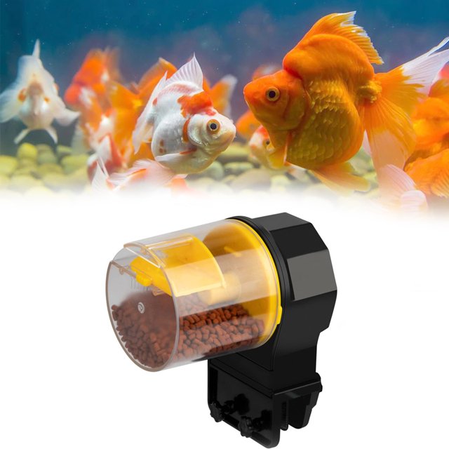 Feeding Dispenser Tool Timer Feeder Aquarium Fish Tank Food Plastic