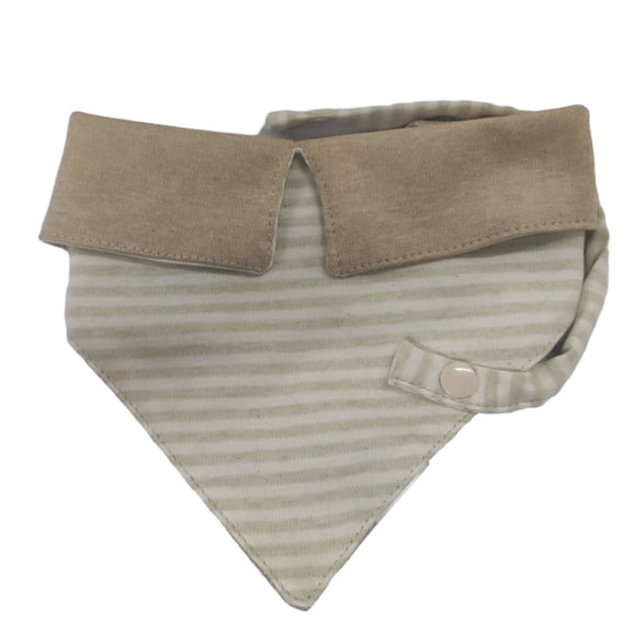 Feeding Drool Bib Cotton Saliva Towel with Button Soft Triangle Handkerchief Towel Baby Accessory