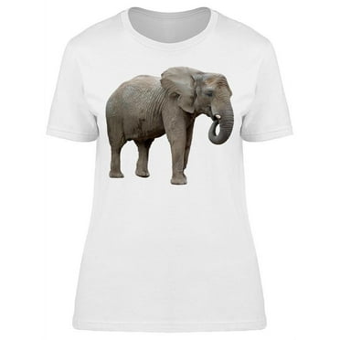 Feeding Elephant T-Shirt Women -Image by Shutterstock, Female Medium