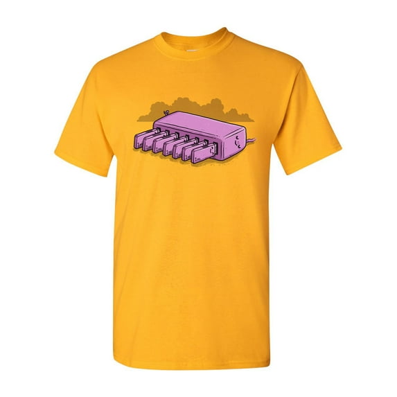 Feeding Hub Pig Port Animal Salih Gonenli Artworks Funny DT Adult T-Shirt Tee