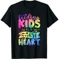 thumbnail image 1 of Feeding Kids Is A Work Of Heart Cute School Lunch Lady T-Shirt, 1 of 4