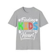 thumbnail image 1 of Feeding Kids Is A Work of Heart School Lunch Lady Worker Unisex T-Shirt, 1 of 4