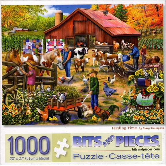 Feeding Time 1000 Piece Puzzle