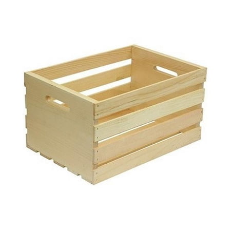 FeedingTime Heavy-Duty 18" Wooden Crate for Pets