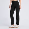 thumbnail image 1 of Women’s Fleece Lined Pants, High Waisted Stretch Casual Pants, Warm Tapered Straight Leg Pants for Fall & Winter, Golf, Hiking, Work & Everyday Wear, 29"/31", 1 of 8