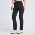 thumbnail image 1 of Women’s Fleece Lined Pants, High Waisted Stretch Casual Pants, Warm Tapered Straight Leg Pants for Fall & Winter, Golf, Hiking, Work & Everyday Wear, 29"/31", 1 of 9