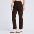 thumbnail image 1 of Women’s Fleece Lined Pants, High Waisted Stretch Casual Pants, Warm Tapered Straight Leg Pants for Fall & Winter, Golf, Hiking, Work & Everyday Wear, 29"/31", 1 of 9