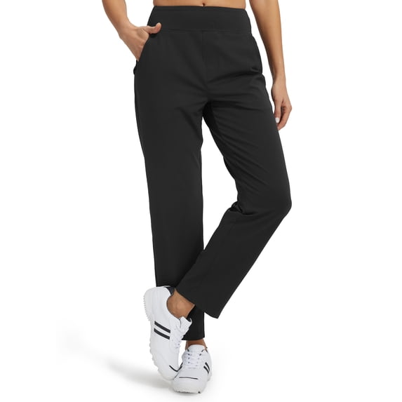 Feekit Women's Stretch Golf Pants High Waist Ankle Dress Pants Casual Business Travel Work Pants with 4 Pockets