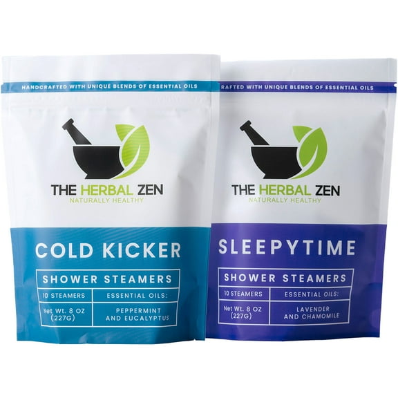 Feel Better Aromatherapy Shower Steamers Gift Set - Shower Bombs Made in the USA - Relaxation Gift for Women - Lavender Shower Steamers for Women - Eucalytus Shower Steamer - Self Care Gift