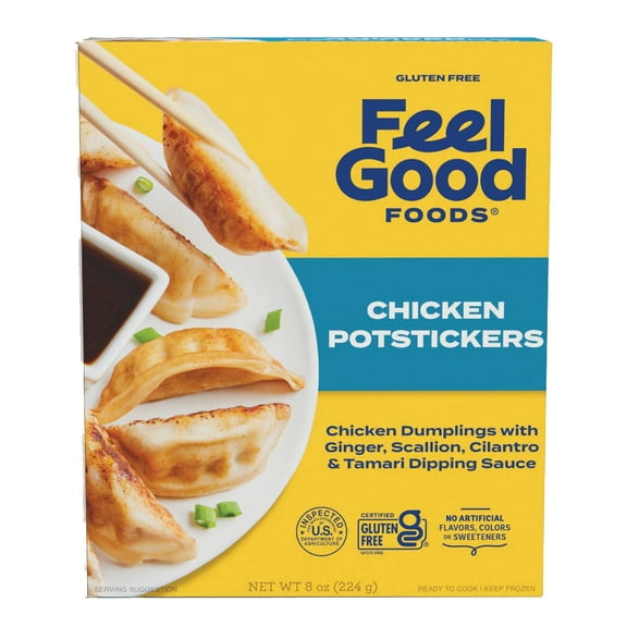 Feel Good Foods Gluten-Free Chicken Potstickers, 8oz