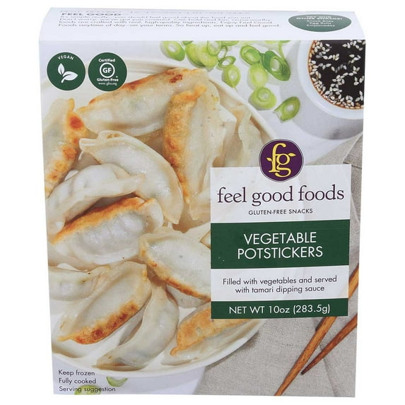 Feel Good Foods Gluten-free Vegetable Dumplings, 10.75 Ounce (pack Of 09)