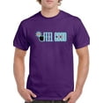 thumbnail image 1 of Feel Good Hipster Retro Style T-Shirt Men -Image by Shutterstock, Male Small, 1 of 4