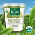 thumbnail image 1 of Feel Good USDA Organic Matcha Tea Powder, 16 Ounces, 1 of 2