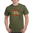 thumbnail image 1 of Feel More Flames Design T-Shirt Men -Image by Shutterstock, Male Large, 1 of 4