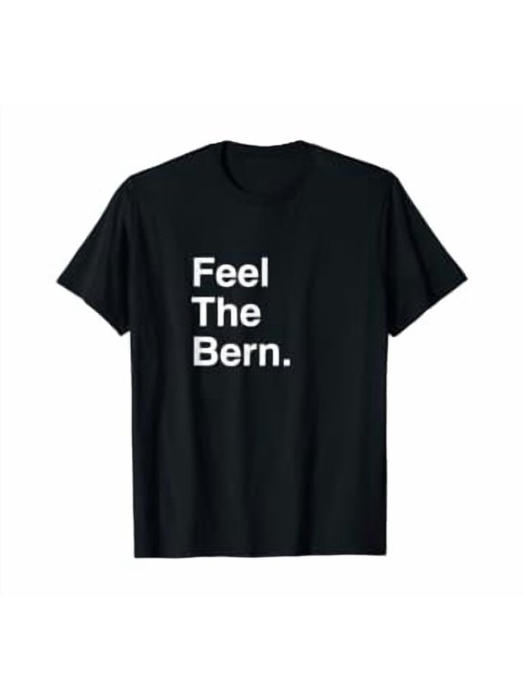 Feel The Bern Classic Theme Everyday Message Retro Theme Bold Message T-Shirt