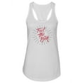 thumbnail image 1 of Feel The Burn Motivational Quote Tank Women -Image by Shutterstock, Female Large, 1 of 4